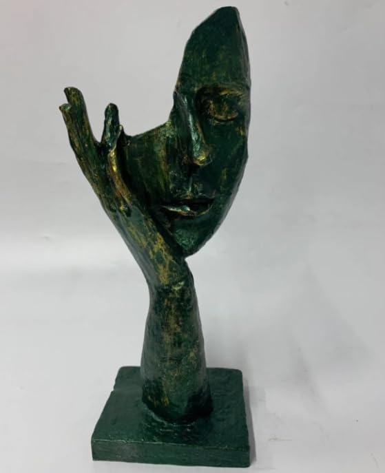Abstrakte Gesichtsfiguren, Abstrakte Gesichtsskulptur, Hand- und Gesichtsstatue, Geschenk für Kunstliebhaber, Modernes Gesichtsdekor, Moderne Gesichtsskulptur, Moderne Gesichtsstatue, Gesichtsdekor, Gesichtsskulptur