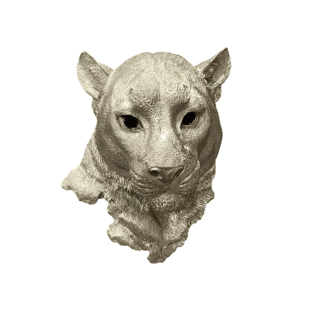 3D Panther Head Wall Decor, Wildlife-inspired Wall Sculpture, Jungle theme wall Art, Animal Face Wall Accent, Decorative Puma Sculpture, Puma Wall Decor, Puma Wall Sculpture