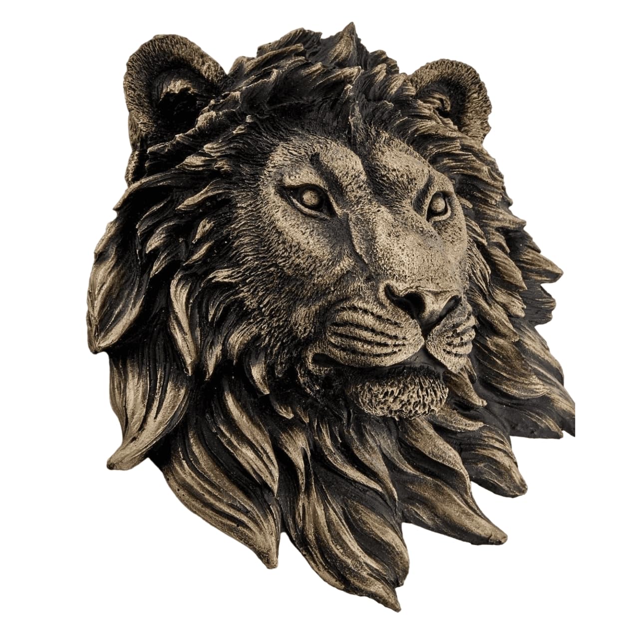 Lion Head Wall Decor, Jungle Theme Art, Modern Wildlife Wall Decor, Majestic Lion Head Wall Decor, Animal Wall Decor, Lion Head Wall Statue, Lion Head Wall Sculpture, Lion Head Wall Objects