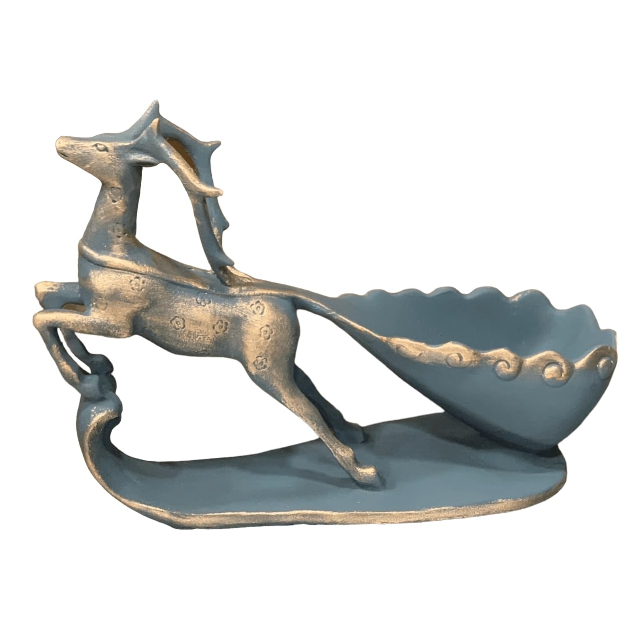 Elegant Deer Wine Rack Sculpture, Decorative Wine Rack with Deer Figure, Stylish Deer Wine Rack Statue, Stylish Animal Bar Decor,