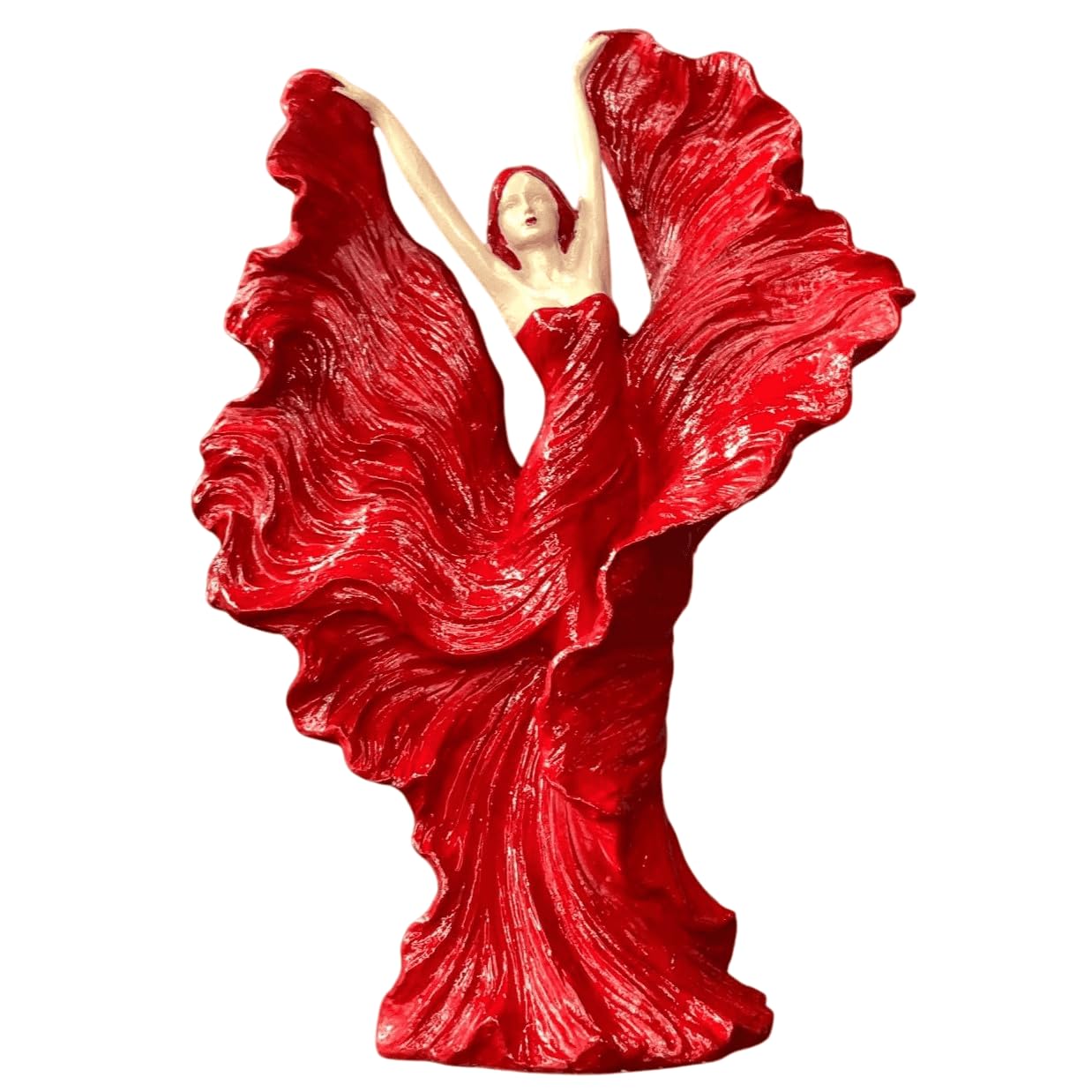 Elegant Flamenco Dancer Figurine, Spanish Dance Statue, Dancer Figurine, Dancer Sculpture, Handcrafted Dancer Statue, Spanish Dance Decor, Dance Decor