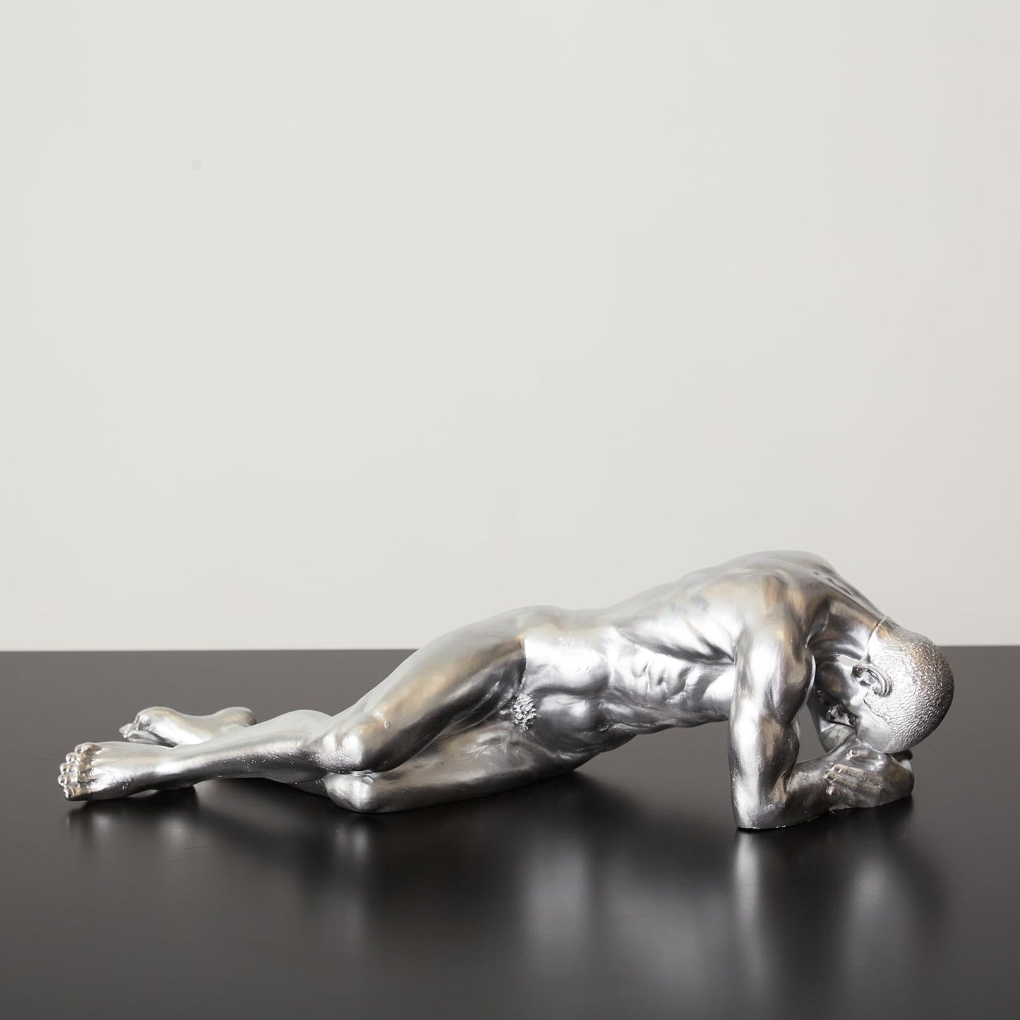 Reclining Male Figure Sculpture, Abstract Human Body Statue, Artistic Male Figure Statue, Male Body Art Piece, Male Figure Sculpture, Male Sculpture, Male Statue, Male Decor