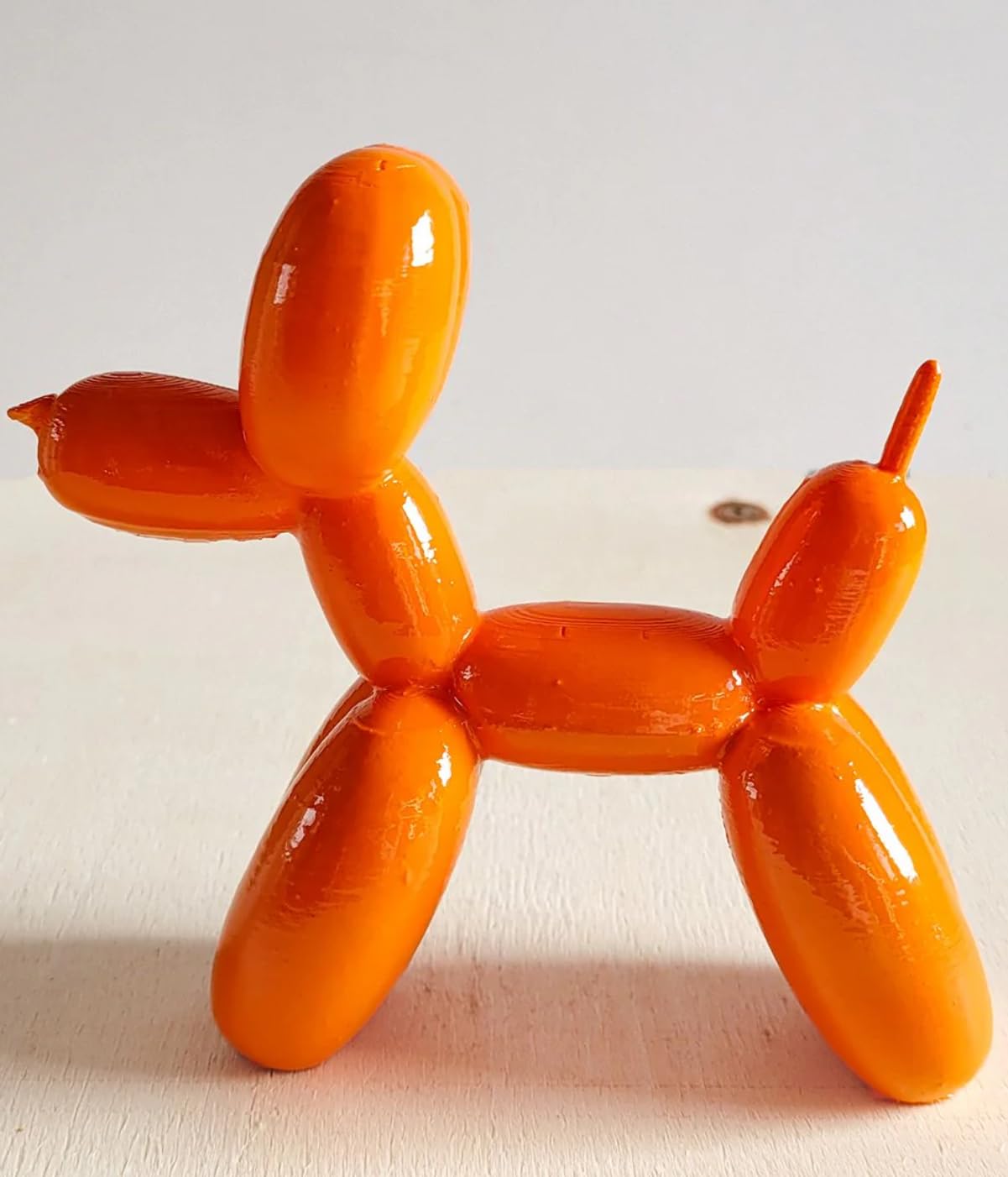 Balloon Dog Statue, Polyester Balloon Dog Figurine, Balloon Puppy Shelf Table Decor, Balloon Puppy Figurine, Balloon Animal Decor
