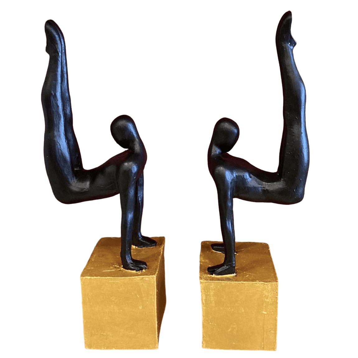 Stylish Decorative Bookends for Shelves or Desk, Bookends Set of 2, Bookshelf Decor Accents, Stylish Bookends, Artistic Bookends Set