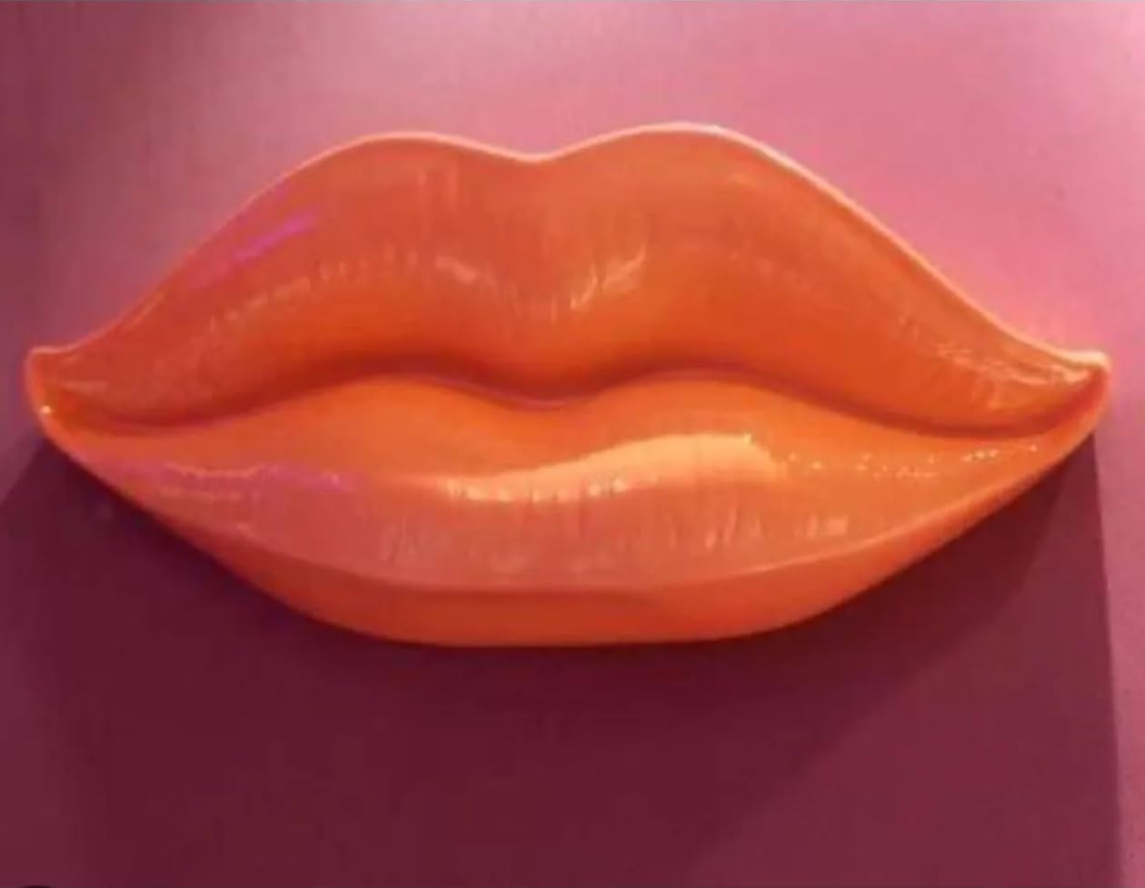 3D Large Lips Sculpture for Wall Decor, Kiss-shaped Wall Art, Modern Lips Wall Art, Lips Wall Decor, Kiss Wall Decor, 3D Large Lips Wall Decor,