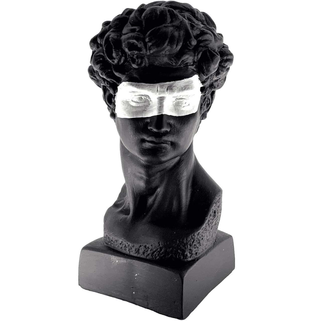 Klassische Büstenskulptur, David-Büstenkopf-Statue, Büstenstatue im Renaissance-Stil, klassische Kopfskulptur, David-Büstenskulptur, David-Büste, David-Büsten-Dekor, David-Skulptur