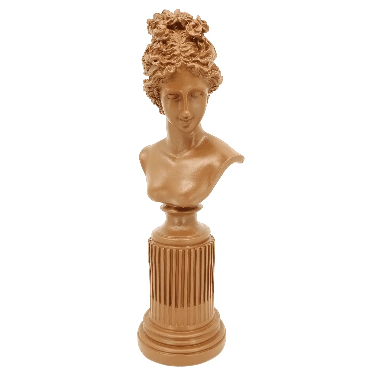 Female Bust Sculpture,Elegant Bust Statue on Decorative Pedestal, Lafayette Sculpture, Lafayette Bust Decor, Greek Bust Statue, Lafayette Statue, Lafayette Figurine