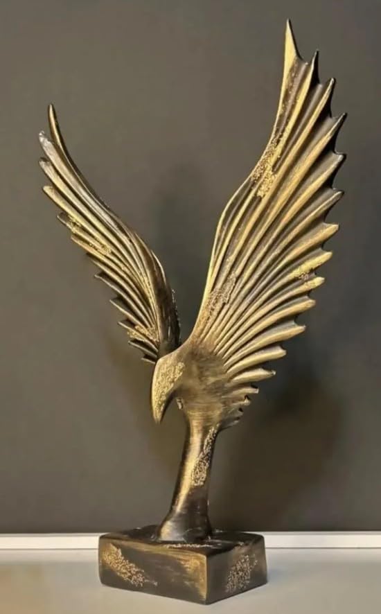 Decorative Abstract Phoenix Statue, Modern Wing Figurine, Home Decor Ornaments, Eagle Statue, Decorative Eagle Showpiece, Eagle Sculpture, Eagle Statue, Eagle Decor
