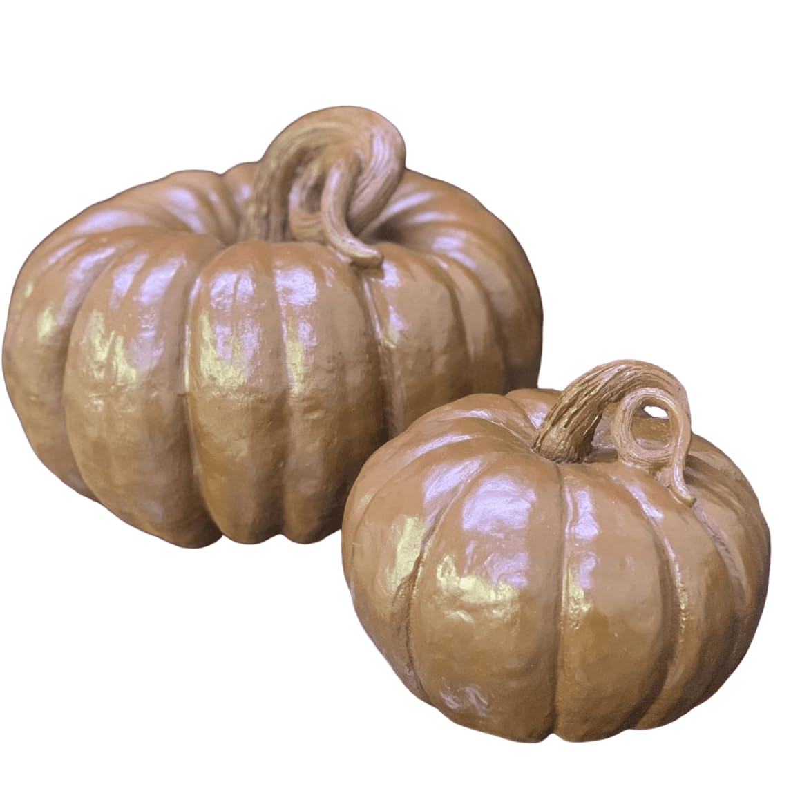 Decorative Pumpkin Set or Single, Autumn Home Decoration, Pumpkin Decor, Halloween Centerpiece, Autumn Home Decor, Elegant Fall Decoration, Pumpkin Sculpture, Pumpkin Statue