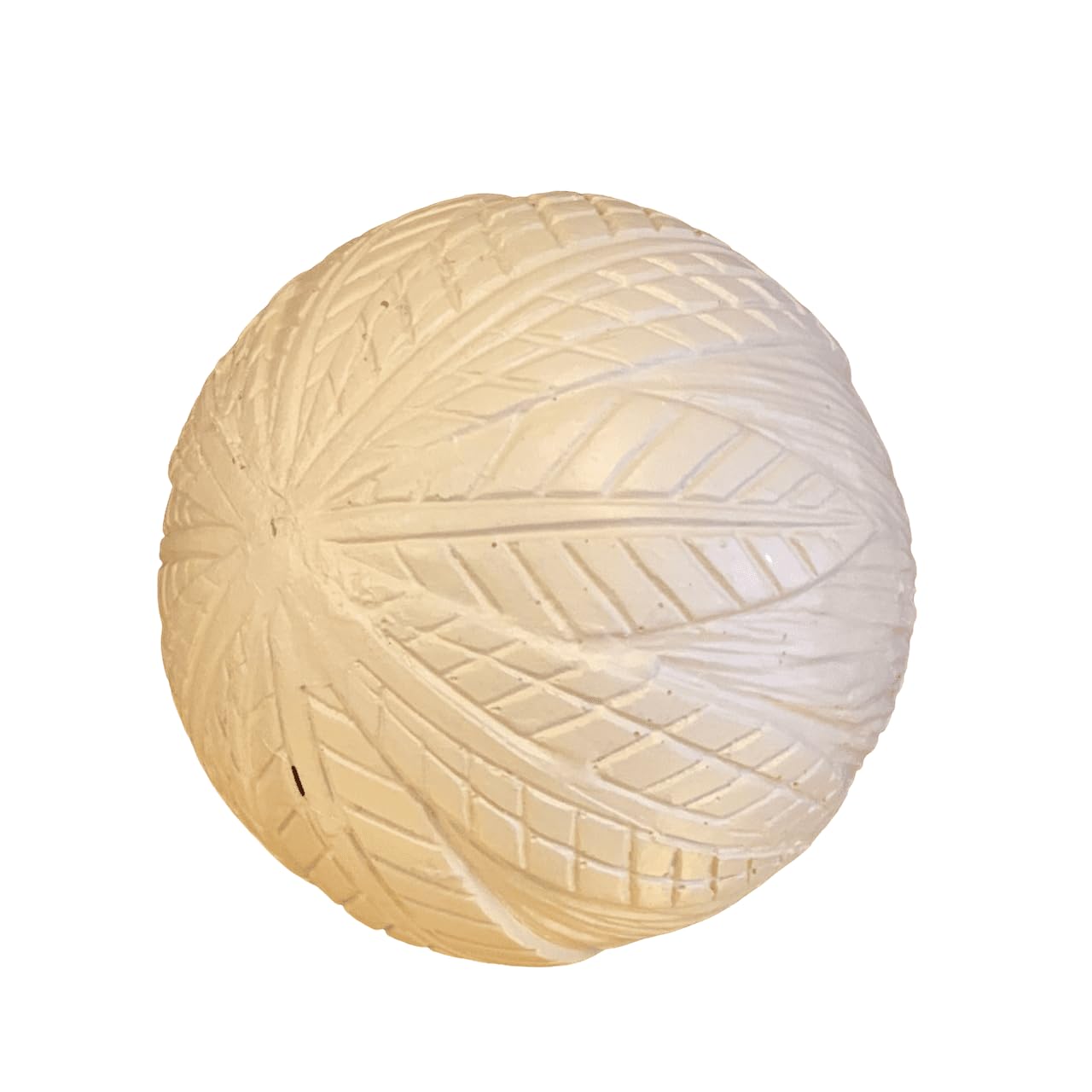 Decorative Textured Sphere, Round Accent Ball, Decorative Accent Ball, Modern Table Decor, Textured Sphere Decor, Geometric Art Ball