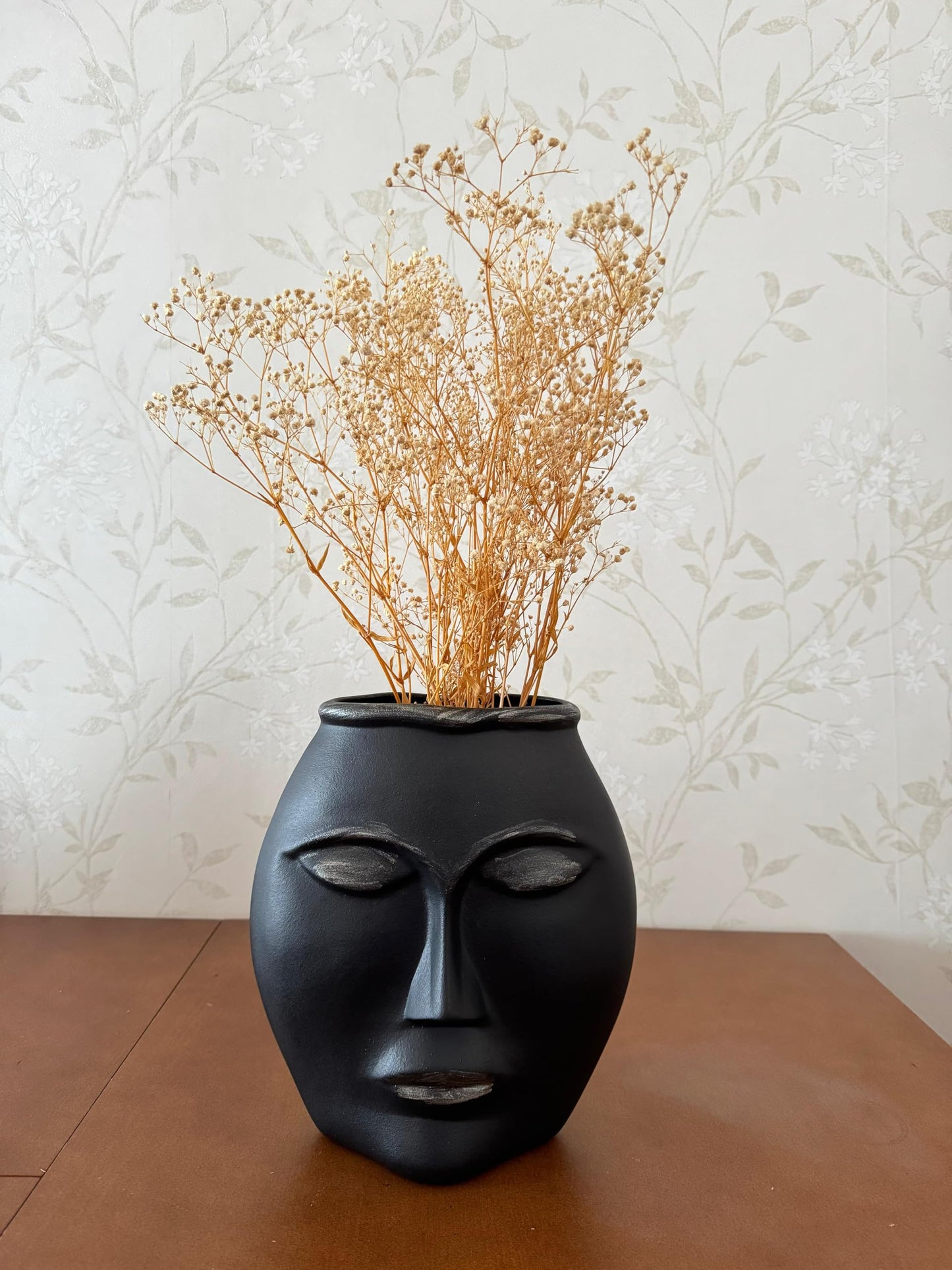 Abstract Face Vase, Modern Ceramic Planter, Minimalist Face Sculpture Pot, Unique Sculpture Vase, Artistic Face Decor, Aesthetic Indoor Pot, Ceramic Face Vase, Artistic Face Vase