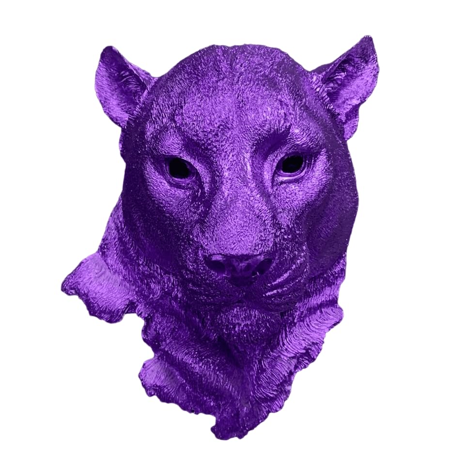 3D Panther Head Wall Decor, Wildlife-inspired Wall Sculpture, Jungle theme wall Art, Animal Face Wall Accent, Decorative Puma Sculpture, Puma Wall Decor, Puma Wall Sculpture