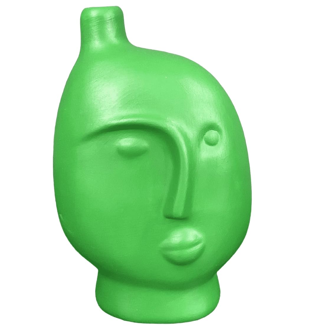 Abstract Face Shaped Vase, Modern Art Decor Vase, Nordic Ceramic Vase, Scandinavian Vase, Modern Minimalist Vase, Ceramic Vase, Face Vase, Face Shaped Vase