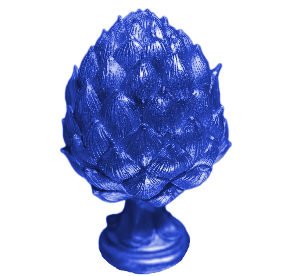Decorative Artichoke Sculpture, Elegant Artichoke Decor, Polyester Artichoke Sculpture, Artichoke Statue, Polyester Artichoke Statue