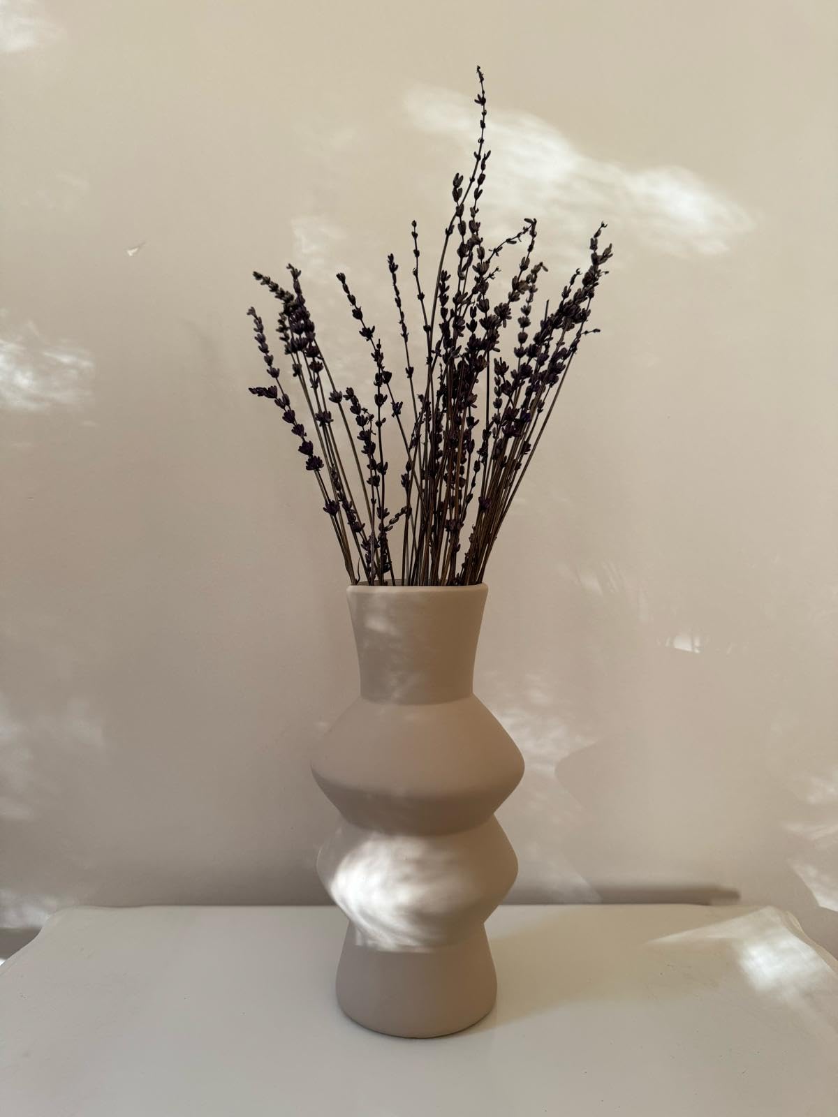 Keramik-Blasenvase, 2er- oder 3er-Set, Nordische Blasenwirbelvase, Blumentopf, Vase für getrocknete Blumen, Nordische Vase, Wellen-Keramikvase, Dekorative Vase, ZicZac-Vase, Blasenvase