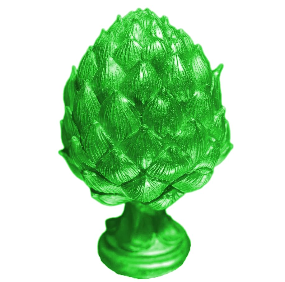 Decorative Artichoke Sculpture, Elegant Artichoke Decor, Polyester Artichoke Sculpture, Artichoke Statue, Polyester Artichoke Statue