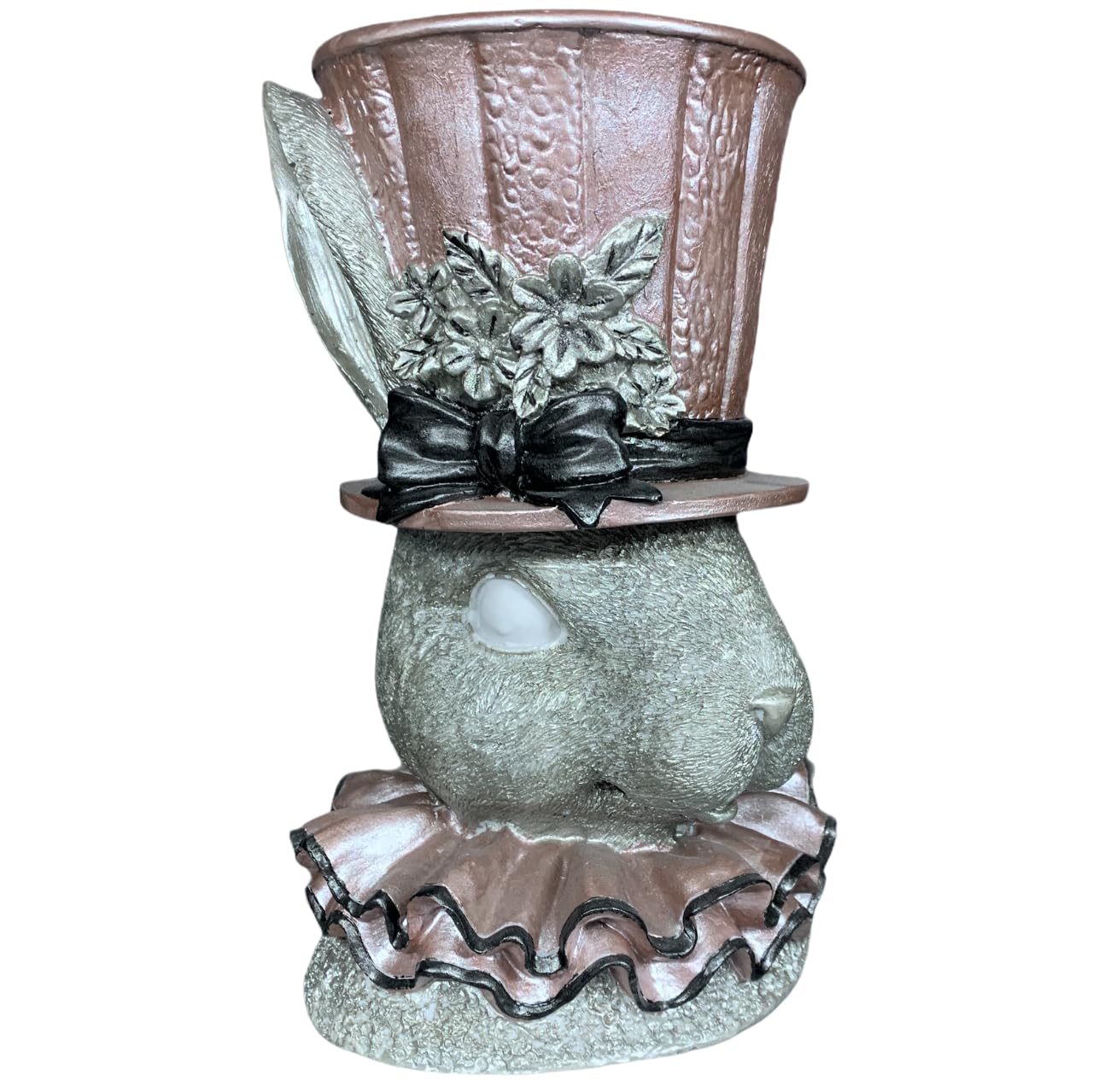 Große Hasenstatue Vase, Hasenfigur, handbemaltes Hasendekor, Osterhasen Tischdekoration, Osterhasen Figur, Hasenvase