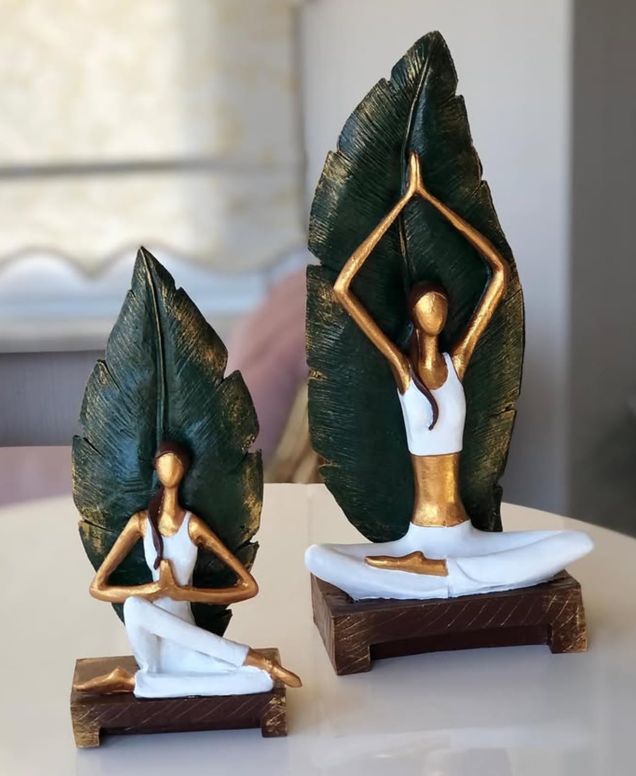 Yoga Girl Sculpture, Meditation Figurine, Yoga Lover Gift, Yoga Decor Accent, Decor Art Sculpture, Yoga Girl Decor, Yoga Girl Statue, Yoga Girl Object, Yoga Girl Figurine