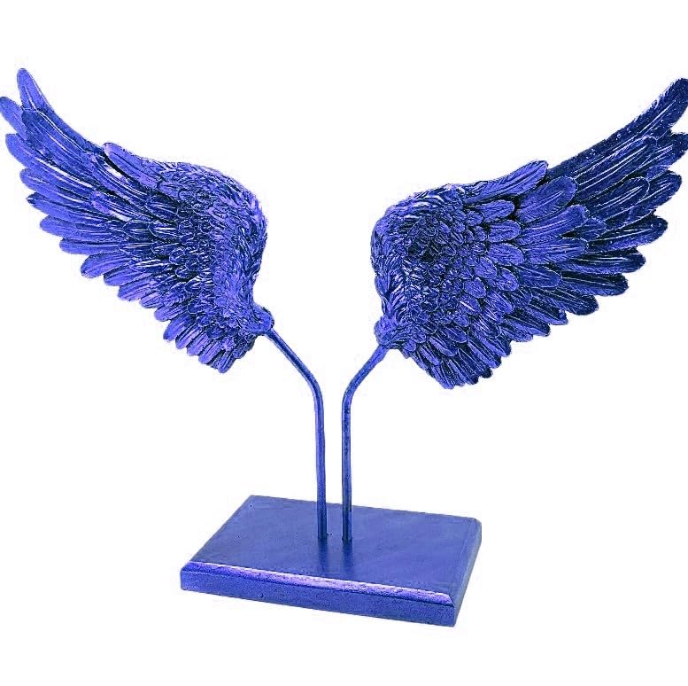 Angel Wings Sculpture, Decorative Wing Art, Wing Decor Accent, Angel Wings Desk Decor, Home Decor Gift, Angel Wings Sculpture