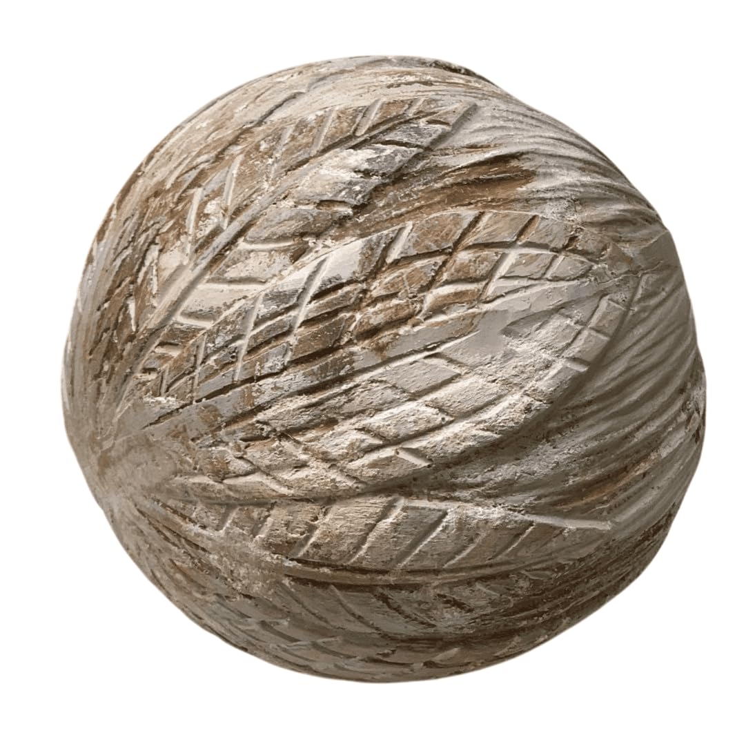 Decorative Textured Sphere, Round Accent Ball, Decorative Accent Ball, Modern Table Decor, Textured Sphere Decor, Geometric Art Ball