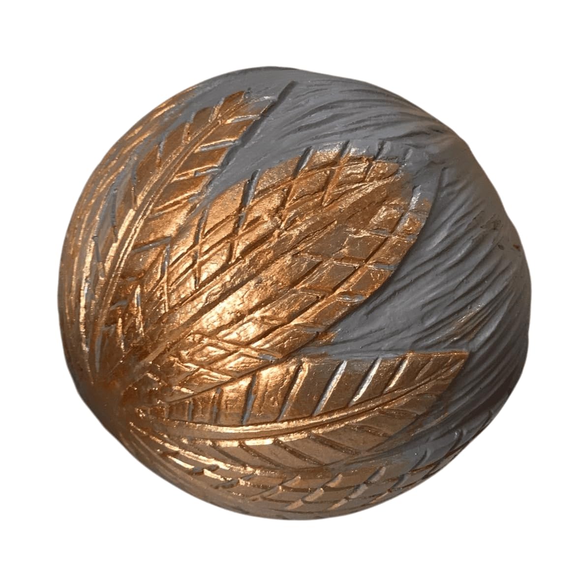 Decorative Textured Sphere, Round Accent Ball, Decorative Accent Ball, Modern Table Decor, Textured Sphere Decor, Geometric Art Ball