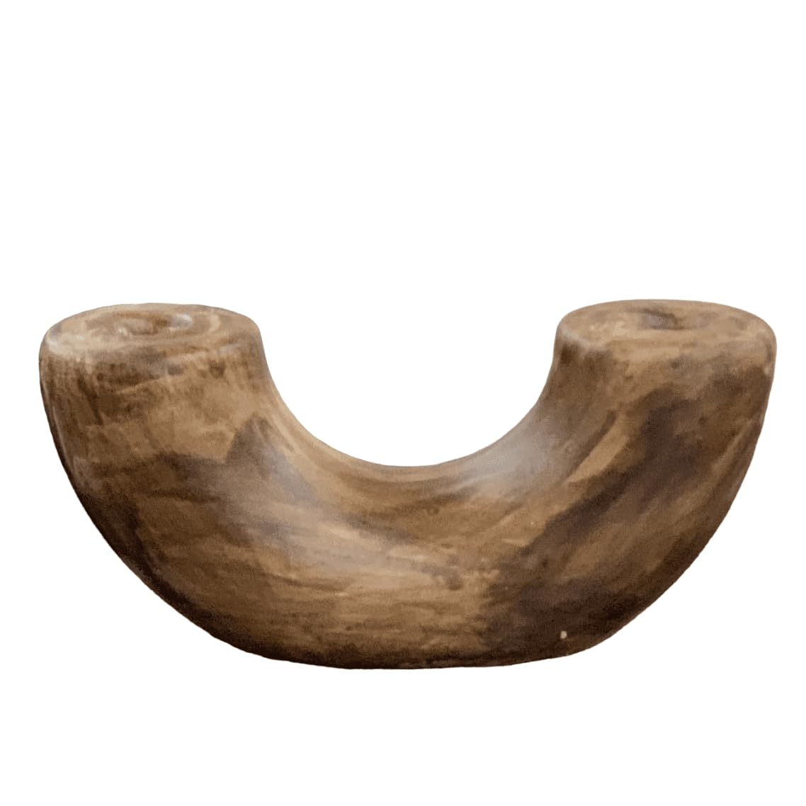 Ceramic U-shaped Sculpture, Handmade Ceramic Decor, Decorative Art Object, Home Accents, Minimalist Tabletop Art Decor, Shaped Sculpture, Shaped Vase, Tabletop Vase