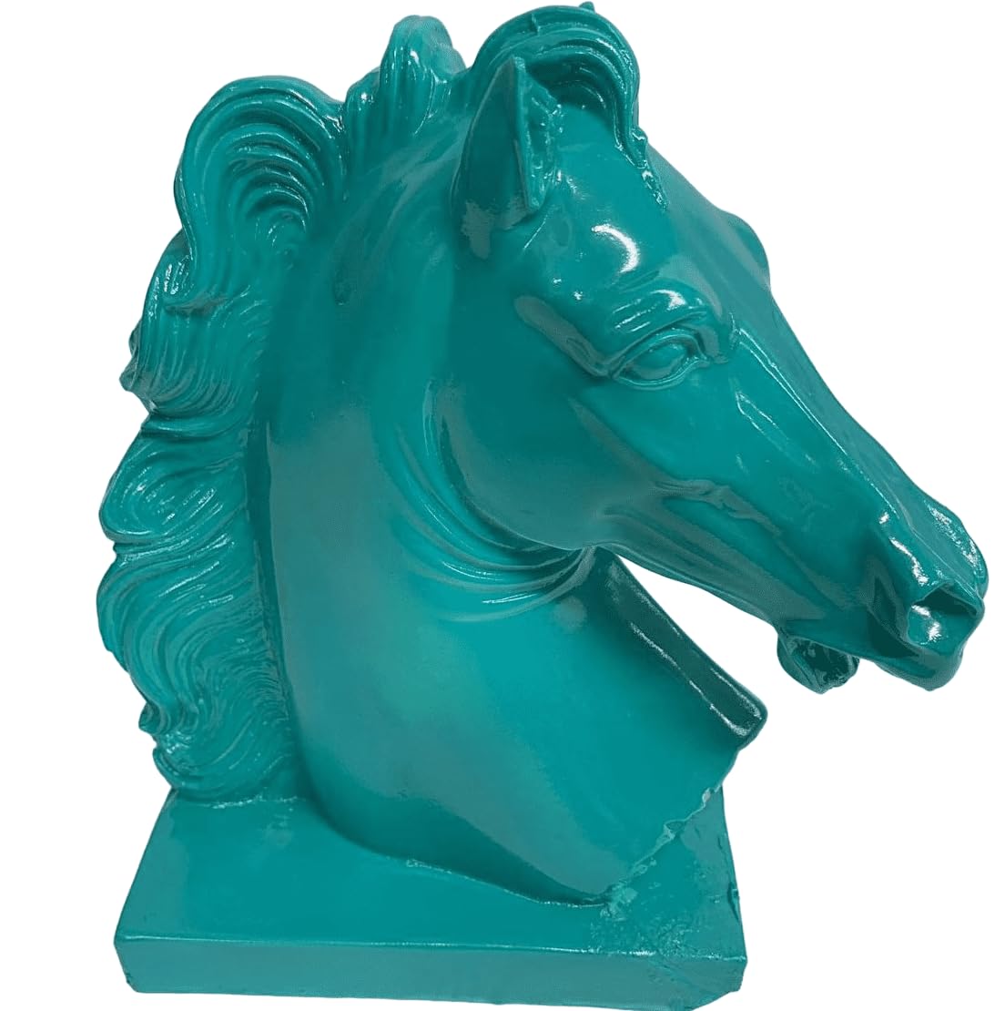 Horse Head Sculpture, Shelf Decoration Idea, Equestrian Home Decor, Handcrafted Equestrian Horse Statue, Horse Bust Ornament