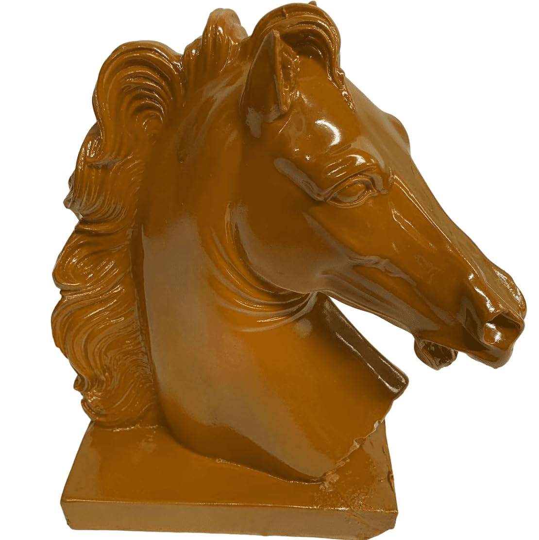 Horse Head Sculpture, Shelf Decoration Idea, Equestrian Home Decor, Handcrafted Equestrian Horse Statue, Horse Bust Ornament