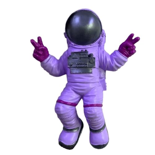 Astronaut Wall Sculpture, Space-themed Wall Decor, Astronaut Decor For Walls, Space Explorer Decorative Figurine, Astronaut Wall Figurine, Astronaut Wall Decor
