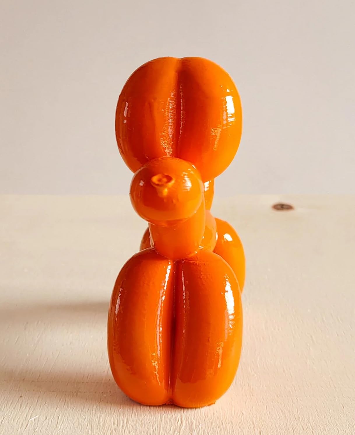 Balloon Dog Statue, Polyester Balloon Dog Figurine, Balloon Puppy Shelf Table Decor, Balloon Puppy Figurine, Balloon Animal Decor