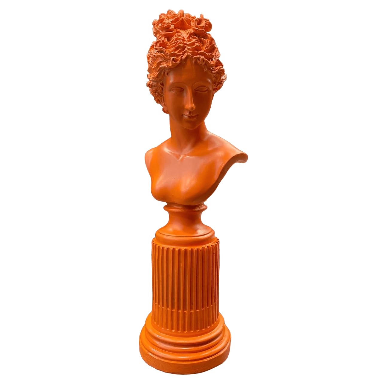 Female Bust Sculpture,Elegant Bust Statue on Decorative Pedestal, Lafayette Sculpture, Lafayette Bust Decor, Greek Bust Statue, Lafayette Statue, Lafayette Figurine