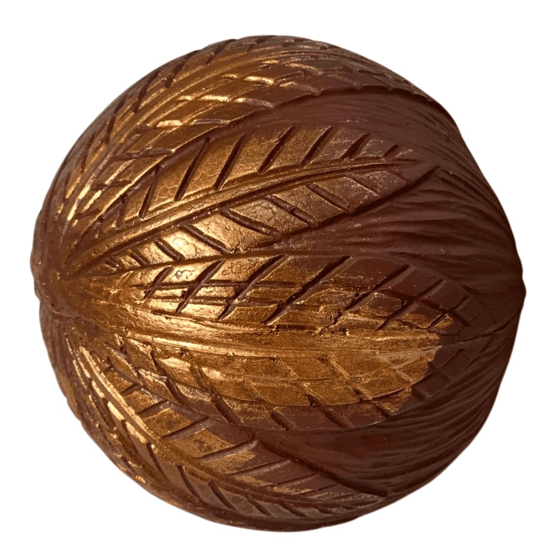 Decorative Textured Sphere, Round Accent Ball, Decorative Accent Ball, Modern Table Decor, Textured Sphere Decor, Geometric Art Ball