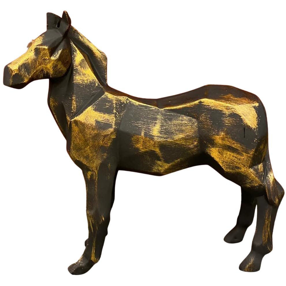 Zebra Statue, Geometric Zebra Sculpture, Cubic Zebra Statue, Abstract Zebra Sculpture, Zebra Figurine with Geometric Style, Zebra Sculpture