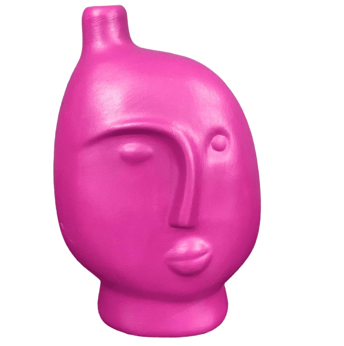 Abstract Face Shaped Vase, Modern Art Decor Vase, Nordic Ceramic Vase, Scandinavian Vase, Modern Minimalist Vase, Ceramic Vase, Face Vase, Face Shaped Vase
