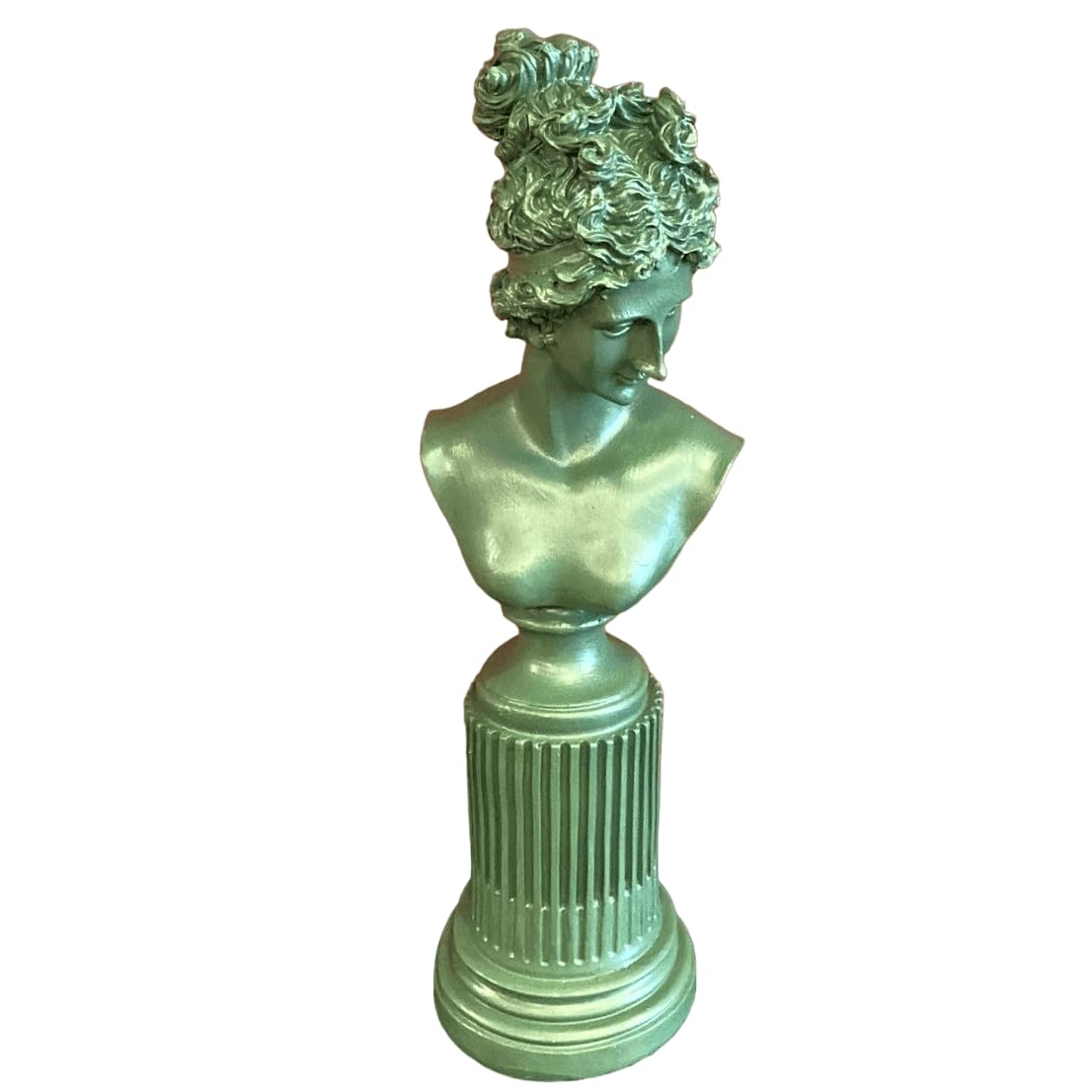 Female Bust Sculpture,Elegant Bust Statue on Decorative Pedestal, Lafayette Sculpture, Lafayette Bust Decor, Greek Bust Statue, Lafayette Statue, Lafayette Figurine