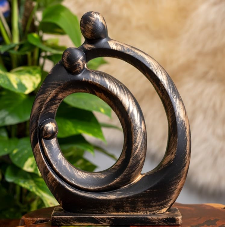 Abstract Family Statue, Modern Abstract Family Statue, Handmade Abstract Family Sculpture, Abstract Family Decor, Family Statue