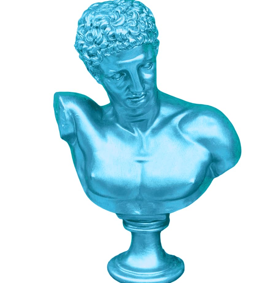 Greek Hermes Bust Statue, Classical Sculpture Bust, Neoclassical Home Decor, Hermes Bust Sculpture, Hermes Bust Figurine, Hermes Bust Decor, Hermes Statue, Hermes Sculpture