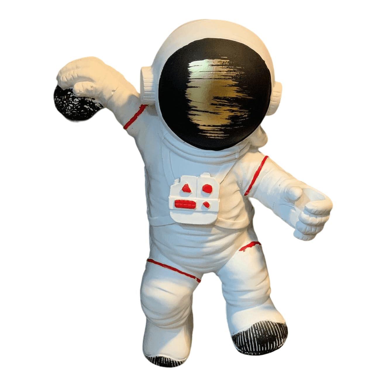 Astronaut Wall Sculpture, Space-themed Wall Decor, Astronaut Decor For Walls, Space Explorer Decorative Figurine, Astronaut Wall Figurine, Astronaut Wall Decor