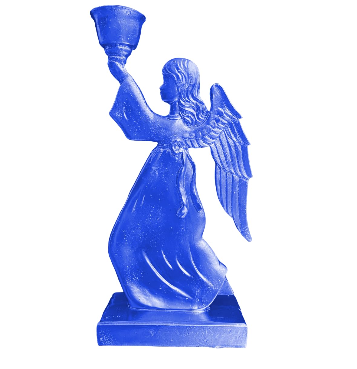 Winged Angel Girl Candlestick, Angel Candle Holder, Angel Girl Candle Holder, Girl Candle Holder, Angel Figurine Candle Holder