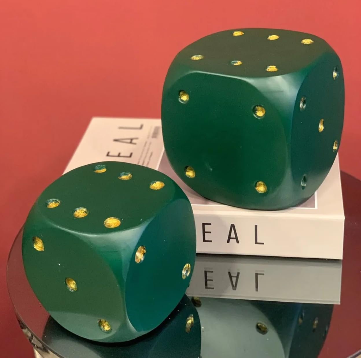 Decorative Dice Set, Unique Gaming Room Decor, Cool Car Decor, Polyester Dice Set, Dice Sculpture, Dice Decor, Dice Statue, Lucky Dice Decor, Lucky Dice Statue