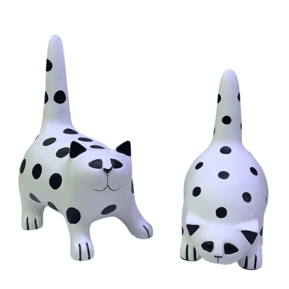 Minimalist Cat Statue Set, Modern Cat Sculptures Home Decor, Minimalist Cat Decor, Cat Sculpture, Modern Cat Statues, Cat Lover Gift Idea