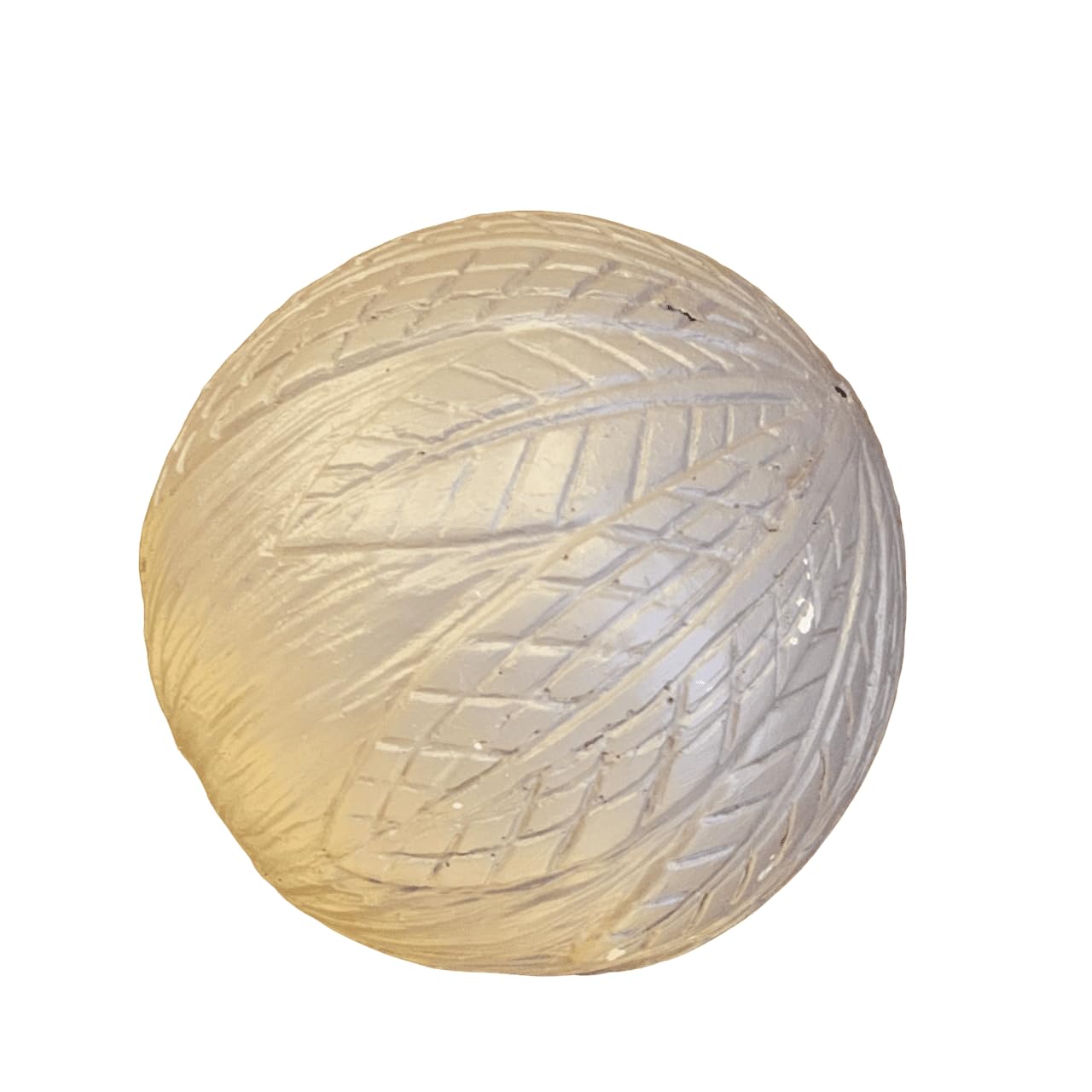 Decorative Textured Sphere, Round Accent Ball, Decorative Accent Ball, Modern Table Decor, Textured Sphere Decor, Geometric Art Ball