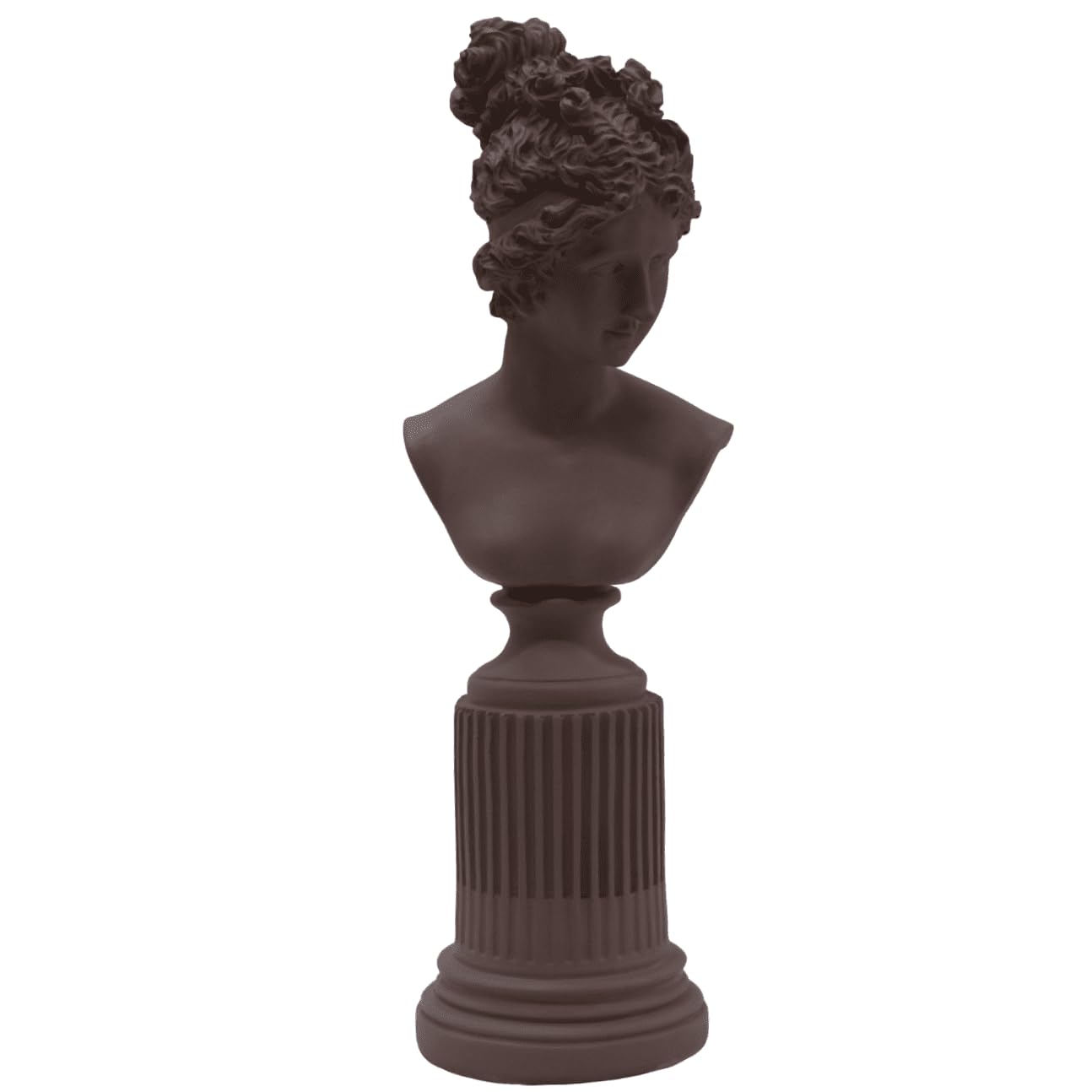 Female Bust Sculpture,Elegant Bust Statue on Decorative Pedestal, Lafayette Sculpture, Lafayette Bust Decor, Greek Bust Statue, Lafayette Statue, Lafayette Figurine