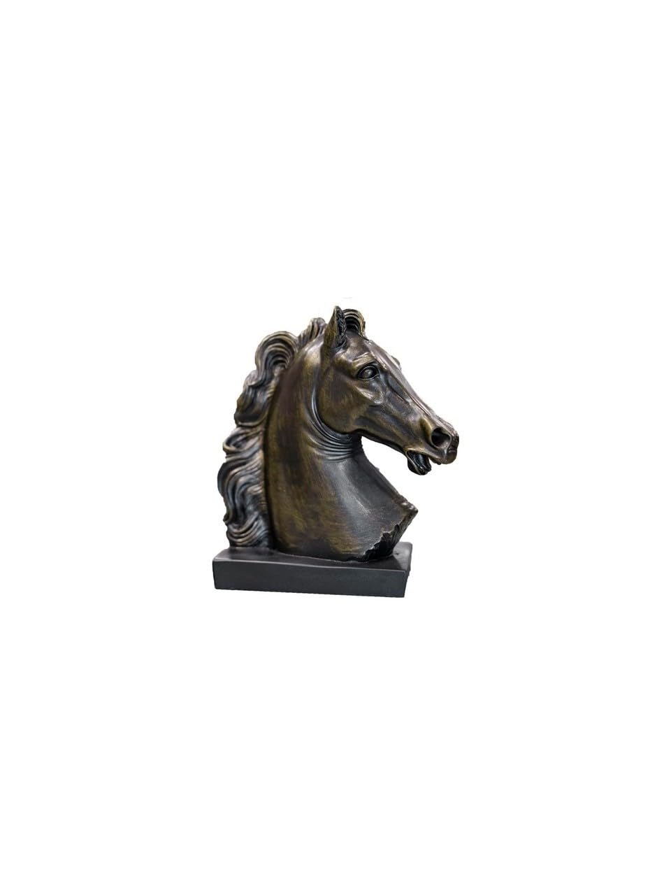 Horse Head Sculpture, Shelf Decoration Idea, Equestrian Home Decor, Handcrafted Equestrian Horse Statue, Horse Bust Ornament