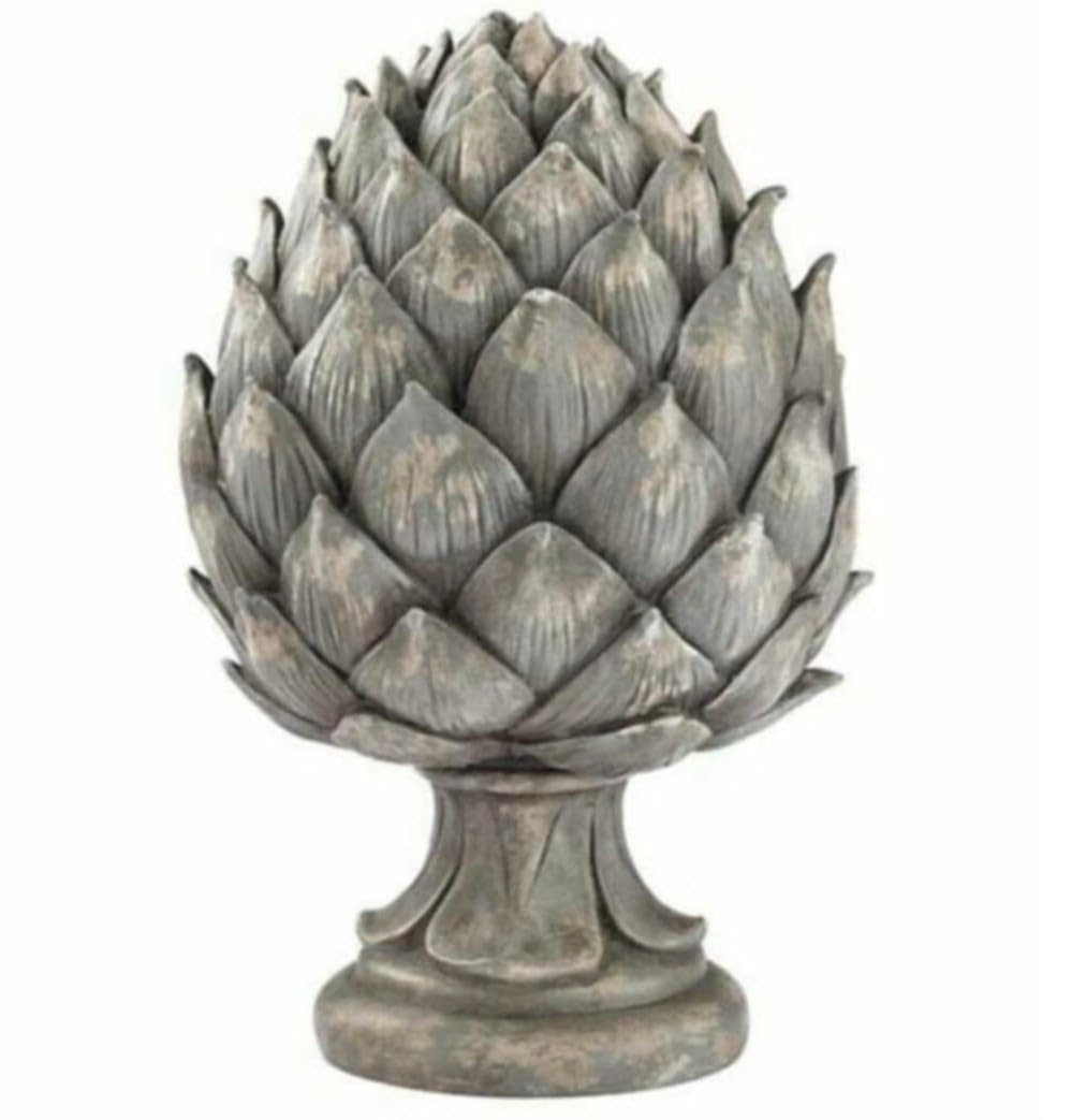 Decorative Artichoke Sculpture, Elegant Artichoke Decor, Polyester Artichoke Sculpture, Artichoke Statue, Polyester Artichoke Statue