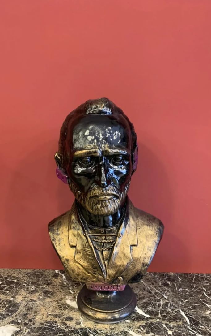 Van Gogh Bust Sculpture, Decorative Bust of Van Gogh, Contemporary Art Bust, Van Gogh Sculpture, Van Gogh Figurine, Van Gogh Decor, Van Gogh Statue, Van Gogh Sculpture