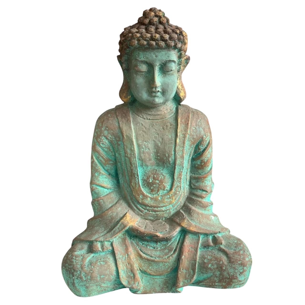 Meditating Buddha Statue, Polyester Buddha Figurine, Small Buddha Sculpture, Buddha Statue in Meditation Pose, Buddha Sculpture