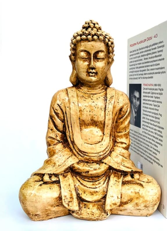 Meditating Buddha Statue, Polyester Buddha Figurine, Small Buddha Sculpture, Buddha Statue in Meditation Pose, Buddha Sculpture