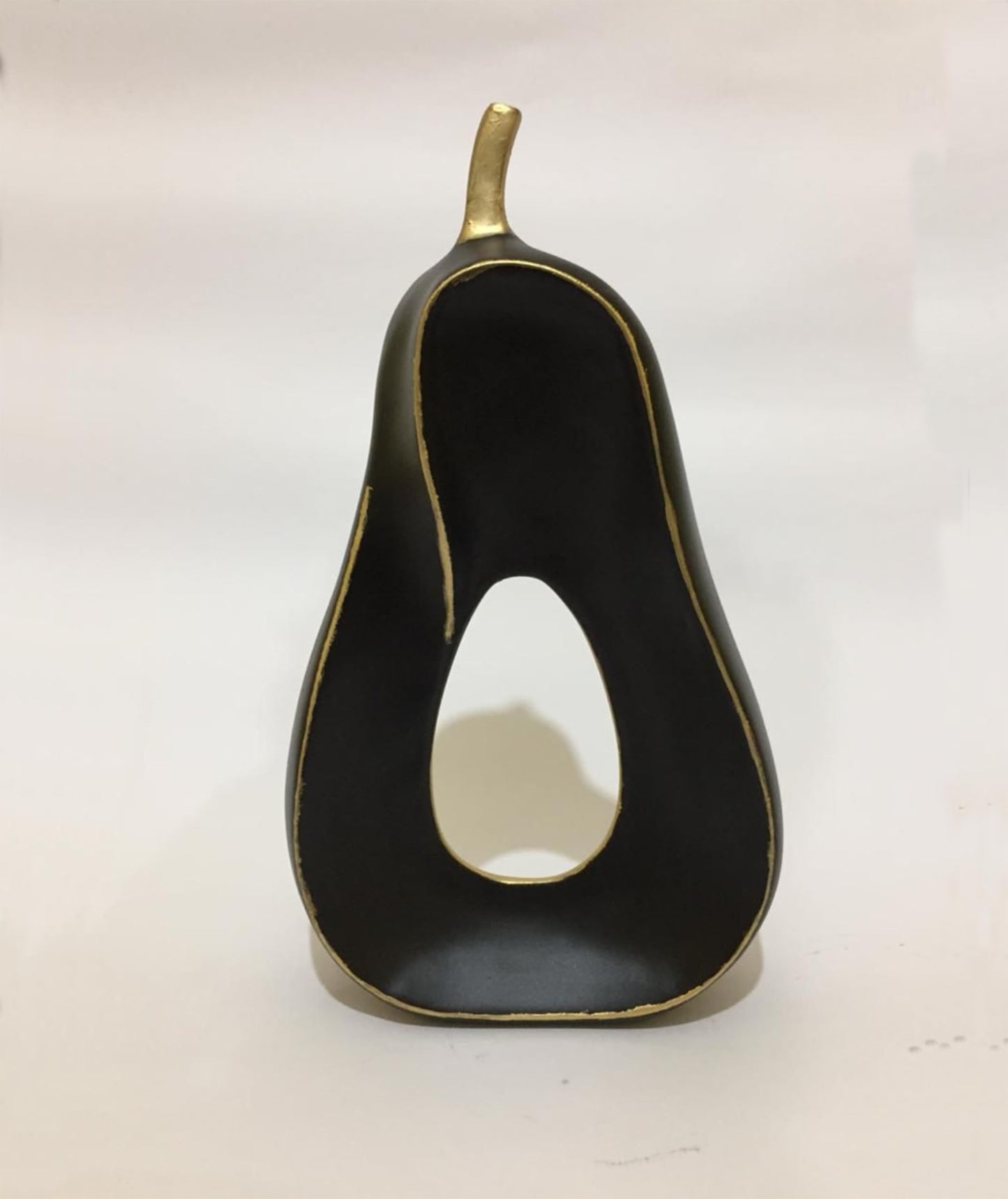 Modern Abstract Pear Statue, Pear Decor Statue, Minimalist Pear Statue, Abstract Fruit Statue, Abstract Pear Shape for Decor, Pear Sculpture