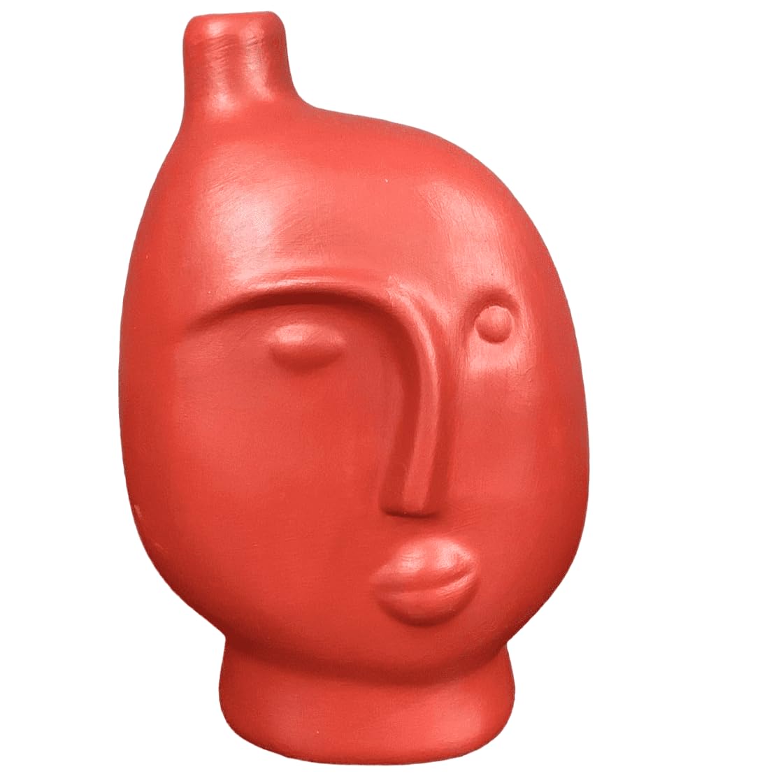 Abstract Face Shaped Vase, Modern Art Decor Vase, Nordic Ceramic Vase, Scandinavian Vase, Modern Minimalist Vase, Ceramic Vase, Face Vase, Face Shaped Vase